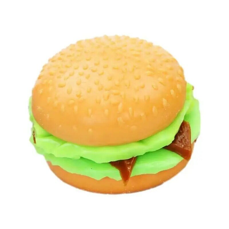Burger S 3D Hamburger Toy Stress Relief Toy Burger Stress Ball Squeeze Ball