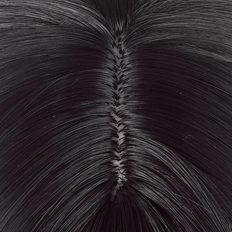 Парик для косплея аниме Мэй Айхара длиной 53 см, прямые черные и коричневые парики, термостойкие синтетические волосы