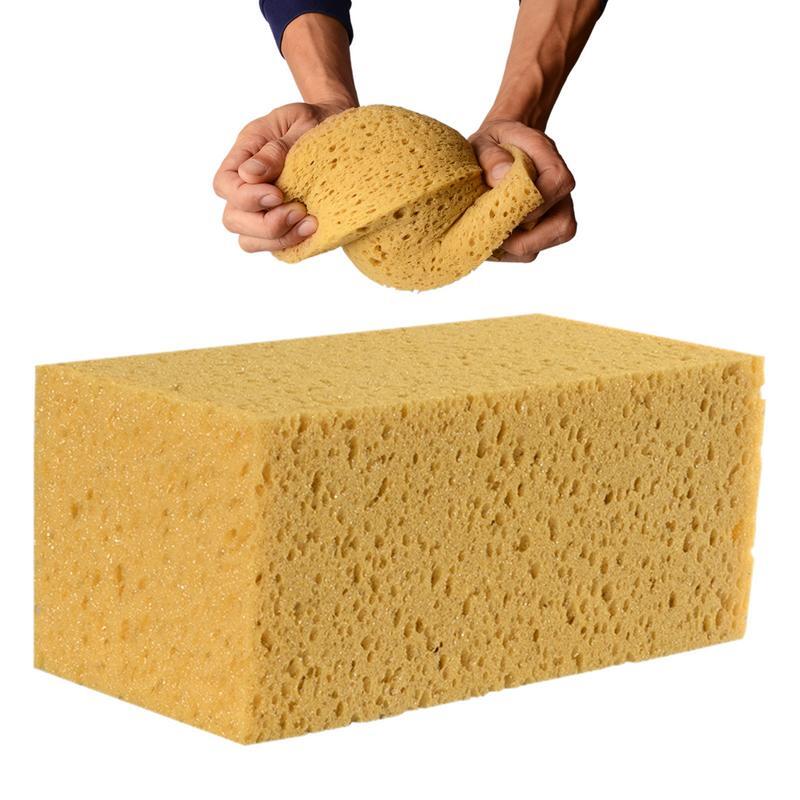Car Wash Sponge Soft Large Cleaning Honeycomb Thick Sponge Block Car Supplies Wash Tools Absorbent For Car Kitchen Bathroom