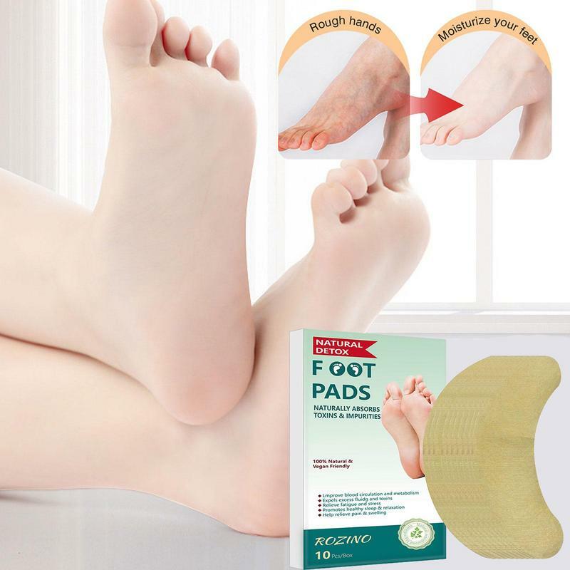 Wormwood Patches For Feet Wormwood Foot Patches For Foot Care 10 Pcs Natural Foot Patches For Foot Care Detoxify And Relax Your