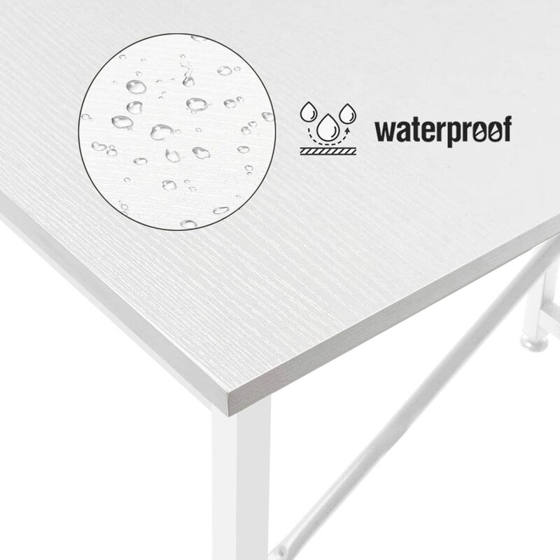 47 Zoll weißer Büro computer tisch-moderner einfacher Studenten tisch für Home-Office-Schlafzimmer-Schreibtisch