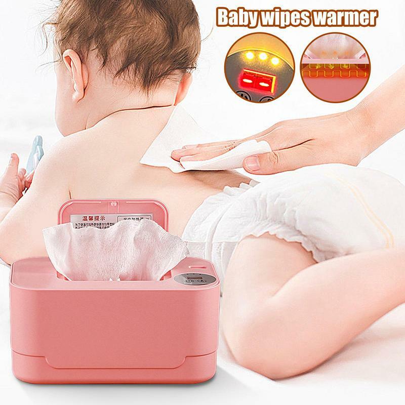 Usb Draagbare Baby Doekjes Verwarming Thermische Warme Natte Handdoek Dispenser Servet Verwarming Doos Cover Home Auto Mini Tissue Papier Warmer