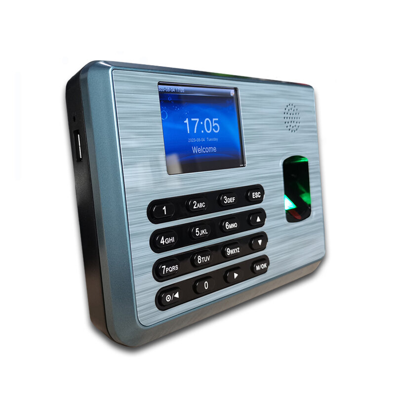 TX628 3 Inci Wifi TCP/IP RFID Mesin Sistem Absensi Sidik Jari Biometrik Karyawan Kantor Sidik Jari Jam Waktu USB