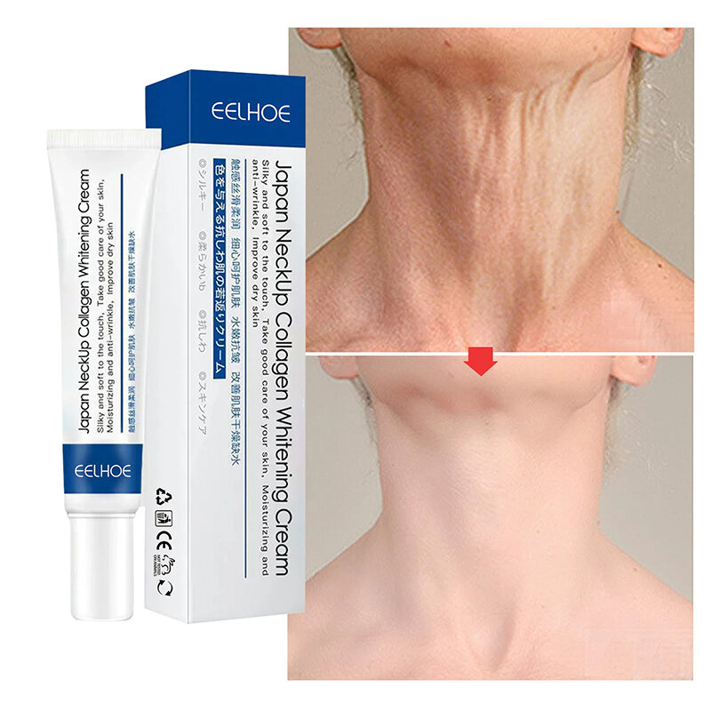 Collagen Neck Cream Anti-aging Tightening Lifting Whitening Moisturizing For Neck Double Chin Reduce Fine Line Skin Care Product
