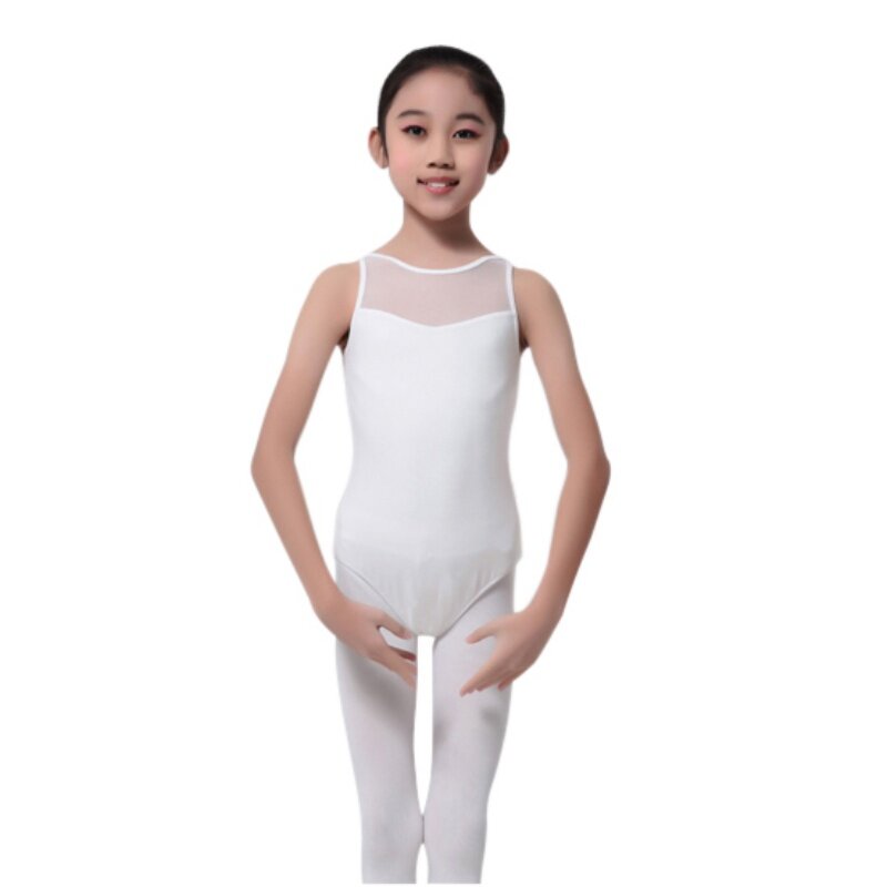 Гимнастическое трико для девочек, одежда для балета, танцевальная одежда, боди, танцевальный хлопковый Боди для танцев