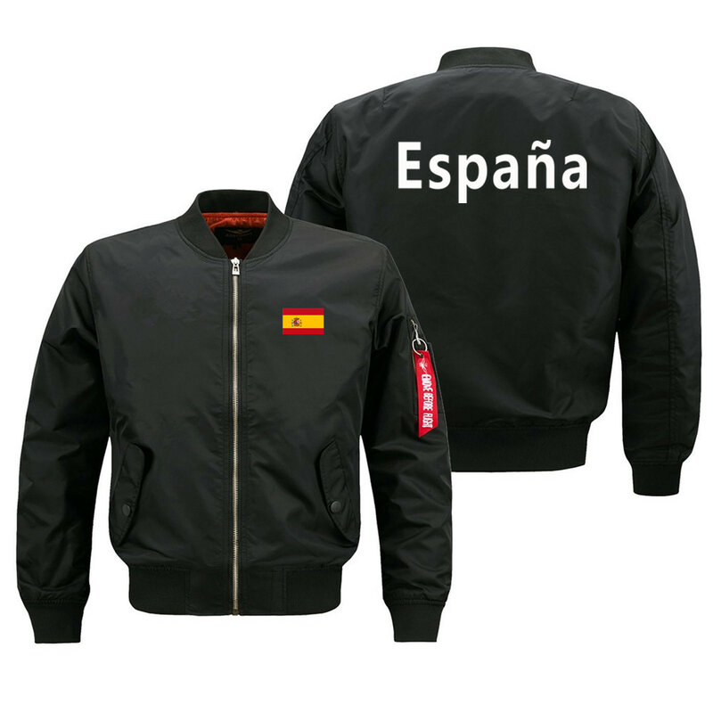 봄 가을 겨울 2023 파일럿 재킷 Ma1 봄버 재킷, 스페인 프린트 남성 재킷 코트, S-8XL 남성 코트 재킷, 핫 신상