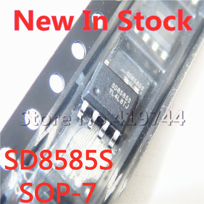 5PCS/LOT SD8585STR SD8585S SMD SOP-7 built-in high voltage MOS tube In Stock NEW original IC