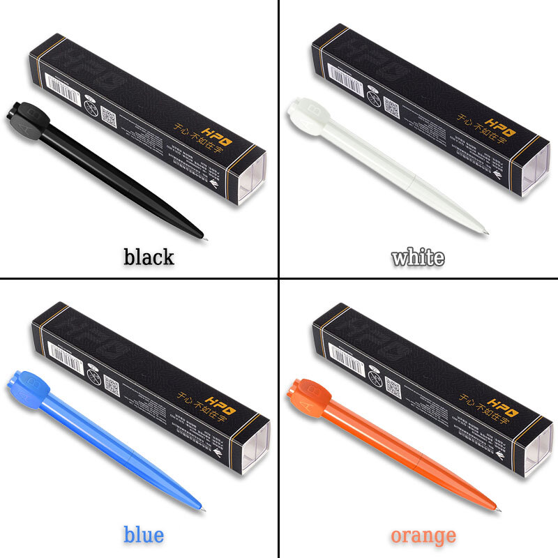 Stylo gel rotatif à décompression, nouveauté, AbWind, choisir un stylo à bille, personnalité, étudiant, école, 0.5mm