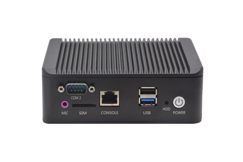 Ультра-низкая цена Celeron J1900 2,0 ГГц NUC Мини ПК безвентиляторный 1000 м Lan HDMI VGA COM SIM Win 7 8 10 Ubuntu Linux Настольный 3G WIFI