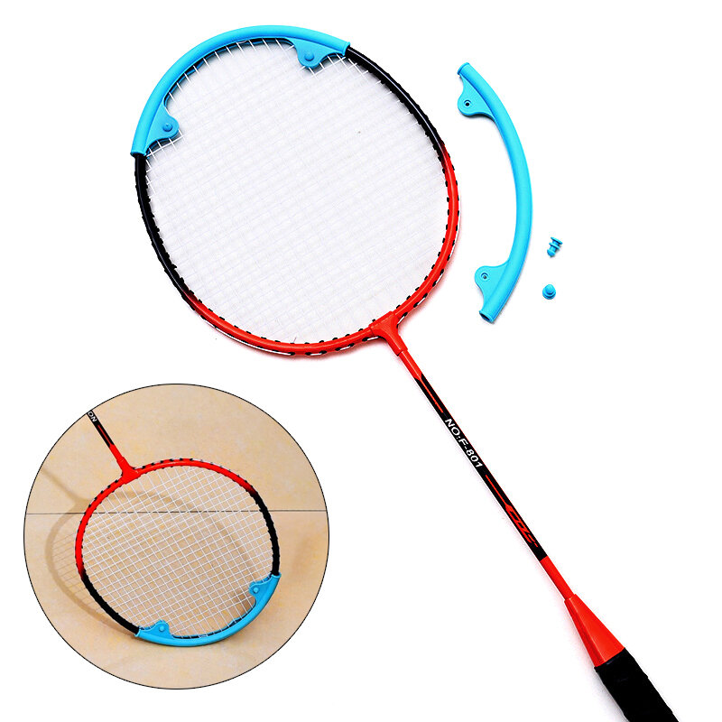 Manchons de protection anti-casse pour raquette de badminton, couvre-tête de raquette, absorbant les chocs, anti-rayures, fournitures de sport