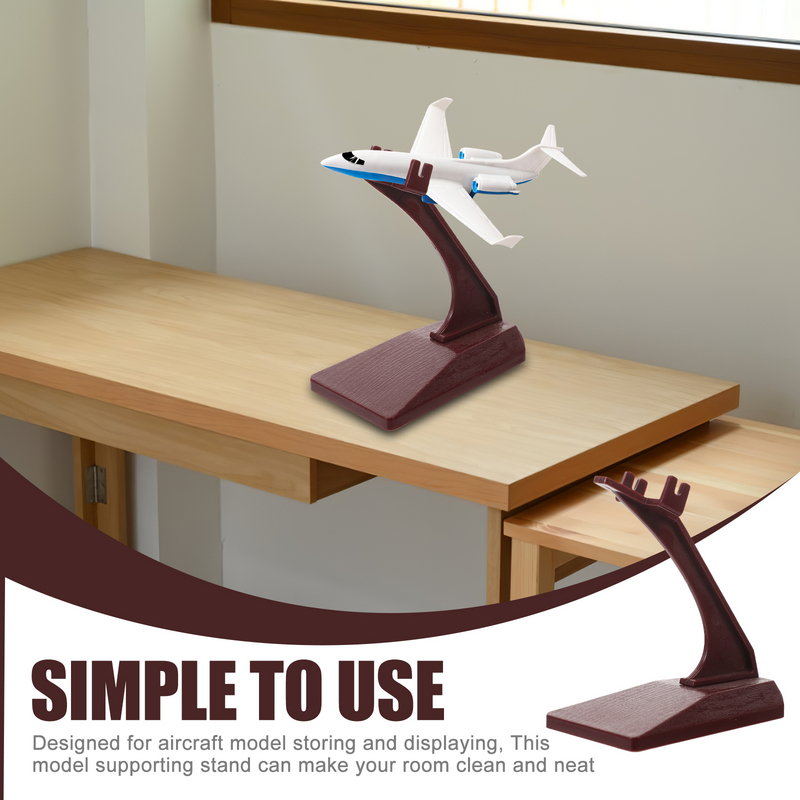 Flugzeug modelle steht Kunststoff Modell Flugzeug Display Stand Mini Flugzeug Modell halter ohne Flugzeug Modellflug zeug