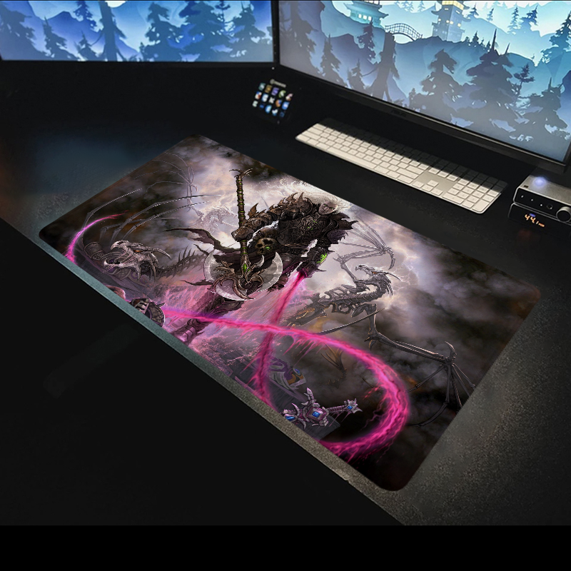 Necromancer Large Mouse Pad 900x400 Game Mats Office Accessories Desk Mat Mousepad Xxl Deskmat Gaming Gamer Mause Anime Pads Pc