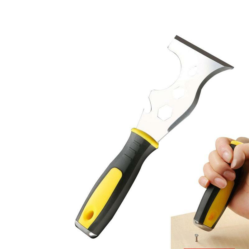 Шпатлевка, ножи, строительный инструмент для обоев, консервный нож 7 в 1, многофункциональный гипсокартон для домашнего творчества для покраски