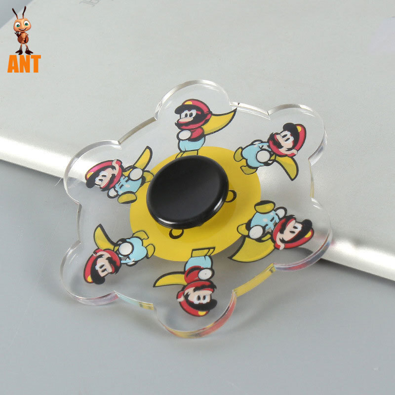 Nieuwe Fidget Spinner Speelgoed Cartoon Anime Vingertop Gyro Spinner Handspinner Voor Kinderen Volwassen Stress Relief Speelgoed