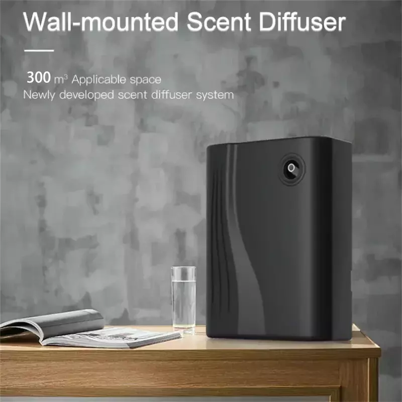 Diffuser minyak besar penyebar aromatik mesin pemurni udara esensial pemurni dinding menggantung aromaterapi untuk rumah Hotel