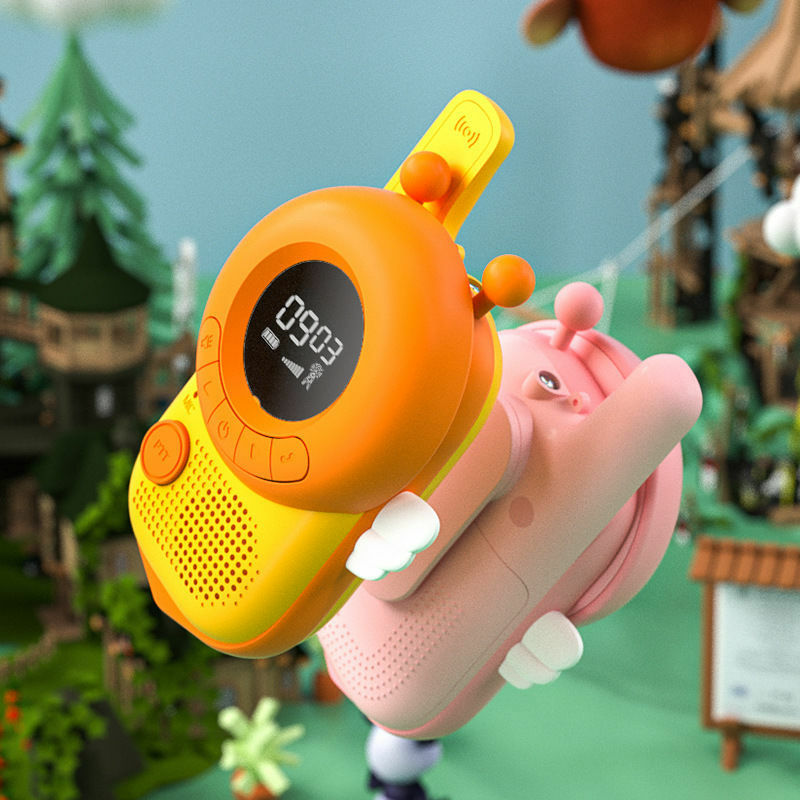 어린이 워키 토키 부모-어린이 야외 퍼즐 소녀 장난감 작은 충전 원격 전화 아기 선물