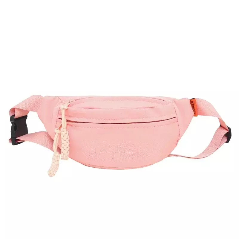 Solid Waist Packs Ladies Bags on Sale 2024 High Quality Autumn High-capacity Nylon Waist Packs Leisure Versatile Pochete