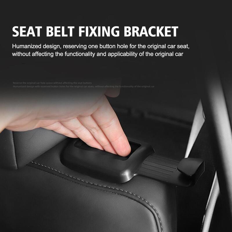 Suitable For Tesla Model Y Rear Seat Belt Limiter Protective Cover Interior Safety Belt Limiter Protective Cover