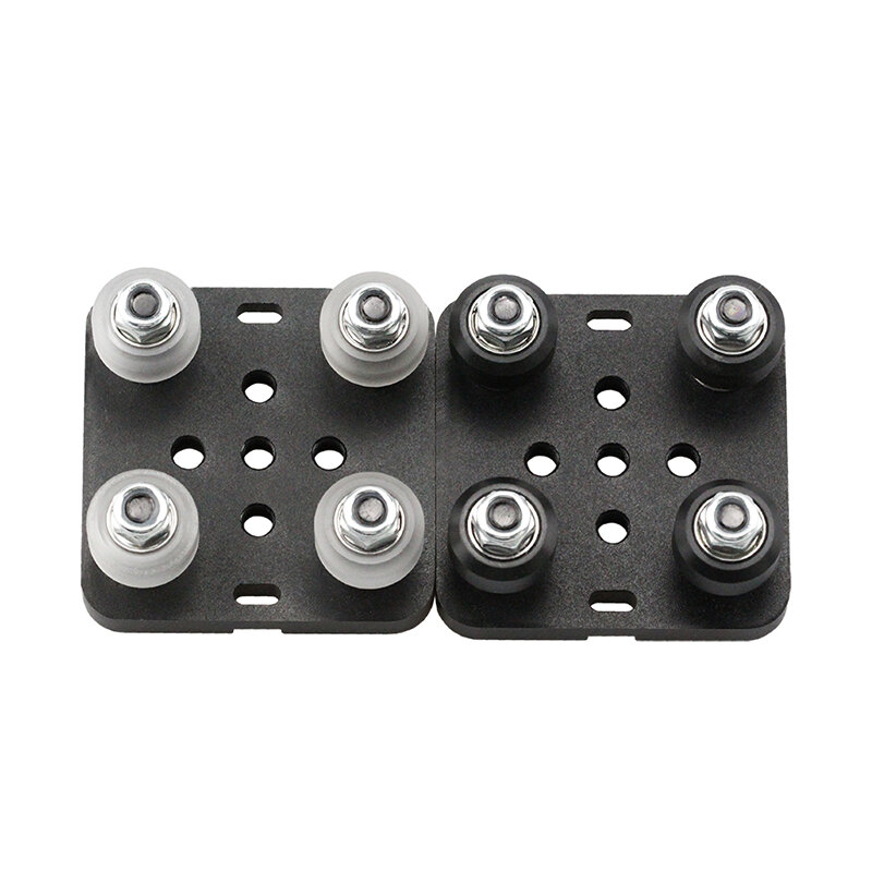 V-Schlitz Mini V Portal platte Set Spezial schiebe platte für Aluminium profile V-Schlitz Aluminium platte Kits 3D-Drucker Teil