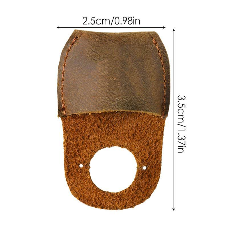 Leather Thumb Guard Leather Finger Guard For Wood Carving Thumb Guard For Carving Accessories Carpenter Working Handmade