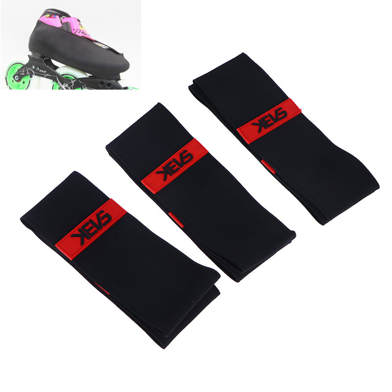 1Pairs Anti-scratch Roller Skate Covers Upper Protectors Thicken Double Layer Elastic Pro Inline Skate Boot Cover