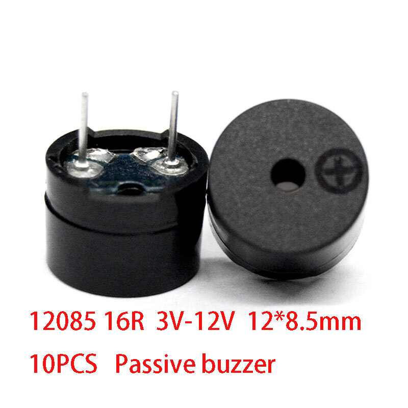 10PCS/LOT 12*9.5mm 12095 3V 5V 12V Active Piezo Buzzers/12085 12*8.5mm 16R 42R Passive buzzer Mini Buzzer