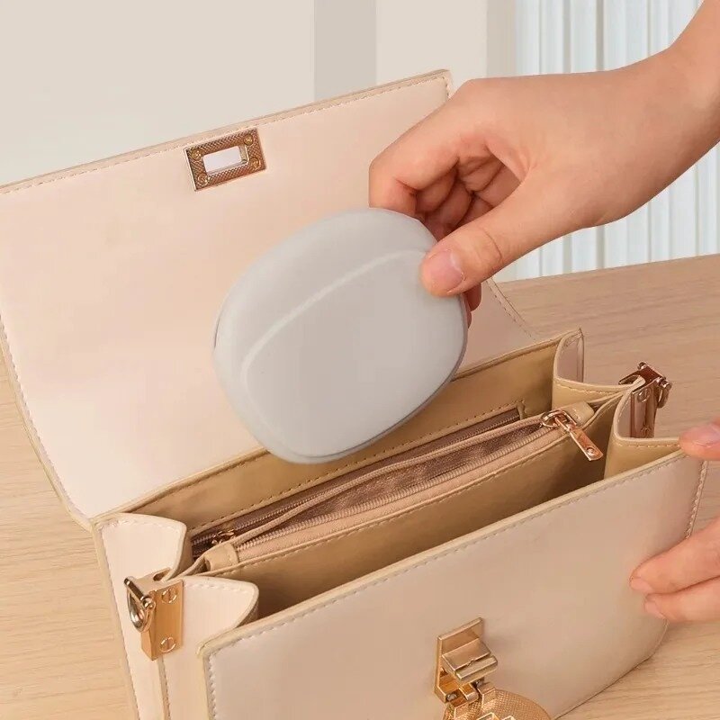 3/1PcsWired schowek silikonowy torba na telefon przenośny kabel podróżny etui ochronne czysty kolor monety torba typu worek w biurze domowym