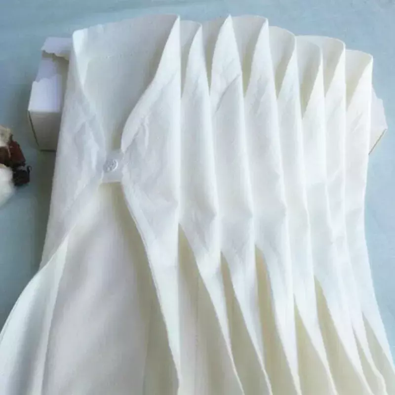 Almohadillas menstruales de tela para mujer, 100% algodón, reutilizables, impermeables, de uso diario, 270mm, lote de 5 unidades