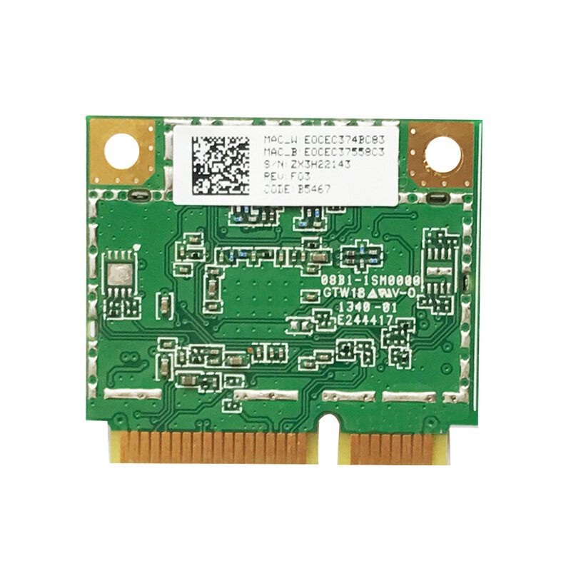 2.4G/5G Mini PCI-E ตัวรับสัญญาณ WiFi 300M Bluetooth WiFi Network Card สำหรับแล็ปท็อป