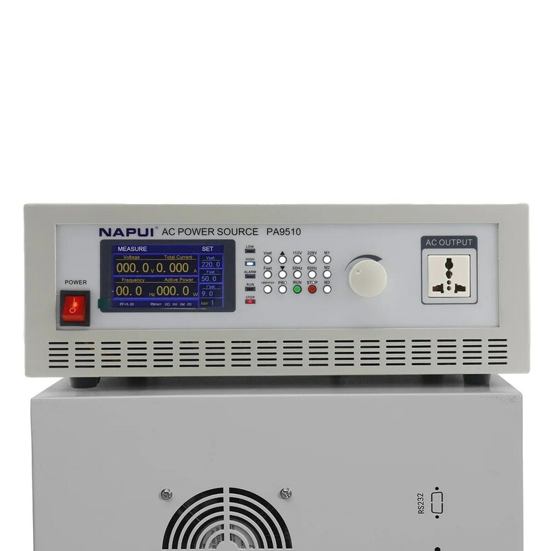แหล่งจ่ายไฟ AC PA9505 0-300V 0-500W โปรแกรมควบคุมความถี่ตัวแปรแหล่งจ่ายไฟ AC