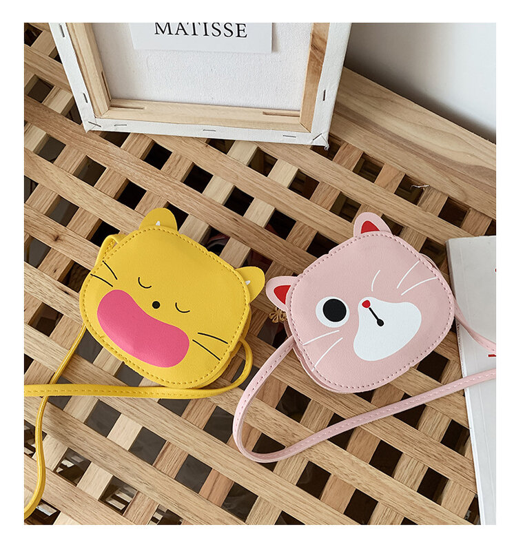 2023 nowych modnych torebek Crossbody Cute Cartoon zwierząt portfel dla dzieci mała portmonetka torebka dziewczęca torebki dla dzieci