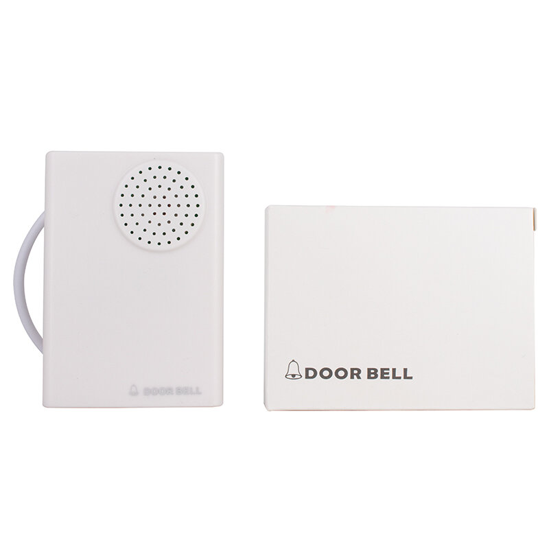 Bel pintu berkabel elektronik 4 kawat, bel pintu 90dB ding-dong suara untuk kontrol akses untuk rumah kantor