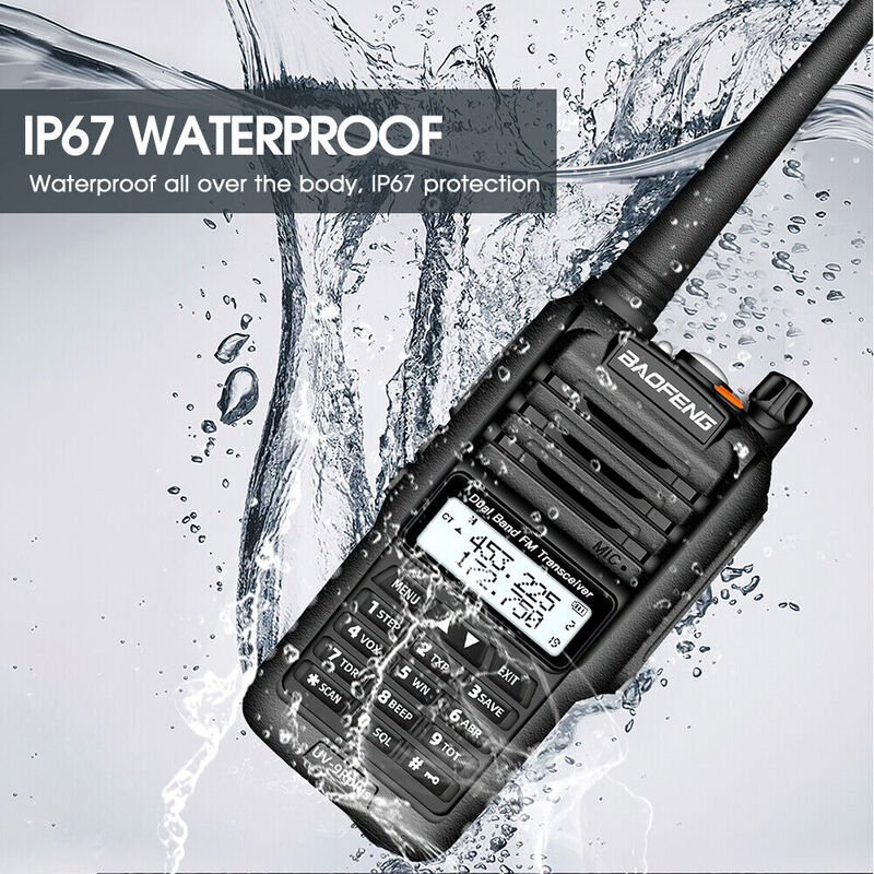 Baofeng-walkie takie uv 9r plus, radio de largo alcance, resistente al agua, banda dual, uhf, vhf, baofeng 2023, 15W