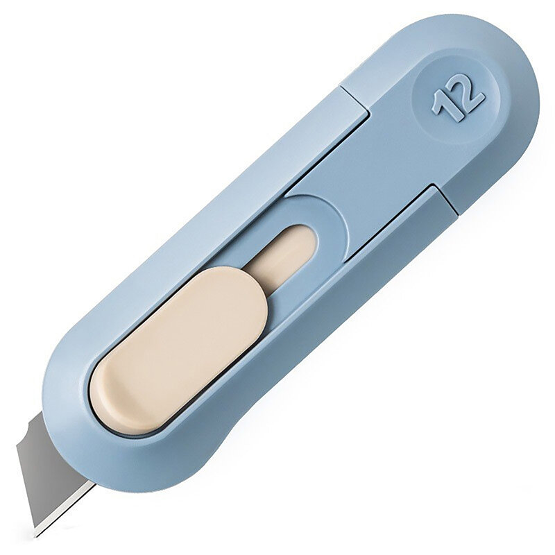 Mini przenośny nóż introligatorski papierniczy nóż do cięcia biurowego szkolna papeteria