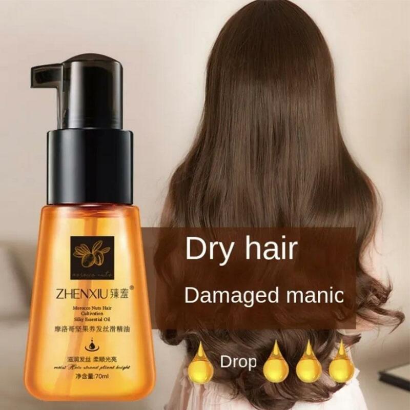 Nourishes Hair Conditioner Hair Care Essential Oil Hair Massage Hair Improves Hair Gently Dry Soften Texture Repairs Streng O3s6