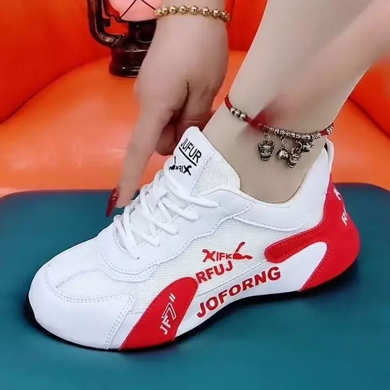 New Women's Casual Sports Shoes Fashion Couple Models Unisex Breathable Mesh Outdoor Walking Shoes Sneakers Tenis Jeans  Baskets