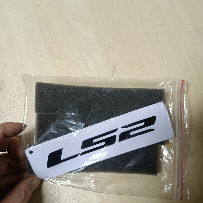 LS2 helmet adjustable sponge pad 3PC comes with a complimentary LS2 sticker helmet accessory motorcycle accessory universally