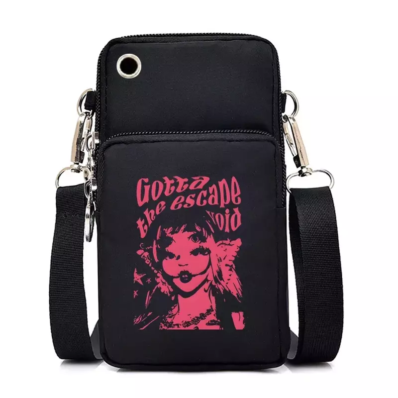 Сумки через плечо meldy Martinez, Женская мини-сумка в стиле хип-хоп, сумка для поездок в стиле High Street, сумка для поездок