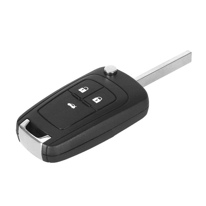 KEYYOU Flip Folding Remote car Key Shell For Chevrolet Cruze Epica Lova Camaro Impala  2 3 4 5 Button HU100 Blade