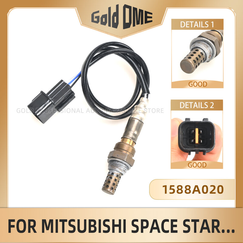 Sensor de oxígeno de banda ancha con sonda Lambda para coche Mitsubishi, accesorio de medición de O2 compatible con modelo Carisma Colt Galant L200 Lancer Space Star 1588A020 MR507749