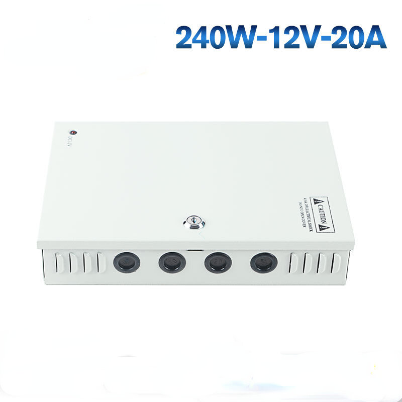 240W-12V-18CH 12V20A إمدادات الطاقة المركزية LED امدادات الطاقة ، قسم واحد متعددة الناتج التبديل امدادات الطاقة
