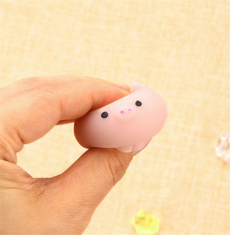 Kawaii squishy Schwein Ball Mochi Squeeze Gebet niedlichen Spielzeug Sammlung Spaß Witz Geschenk Anti-Stress-Spielzeug Neuheit Geschenk Wohnkultur