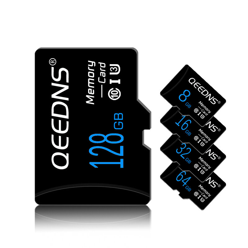 Micro TF SD-Karte Hochgeschwindigkeits-Flash-Karte C10 32GB 64GB 128GB 256GB V10 Klasse 10 U3-Speicherkarte 8 16 32 64GB Flash Mini SD TF-Karte