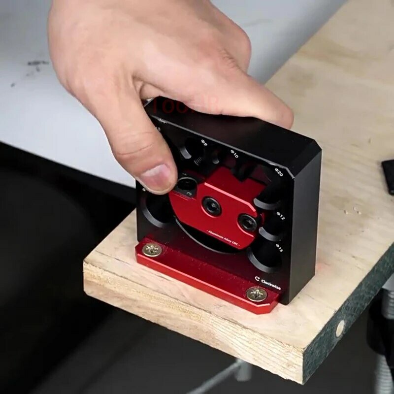 Tassello regolabile metrico 8mm-20mm con lama in metallo duro trapano elettrico fresatura tassello tondo strumento ausiliario strumento per la lavorazione del legno