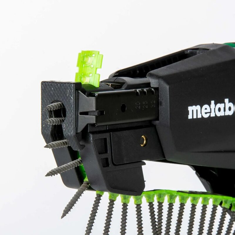 Metabo HPT 무선 18V 멀티볼트™건식 벽체 스크류 건 키트, 콜레이트 스크류 탄창 부착물 포함, 1-18V 2.0 Ah 배터리