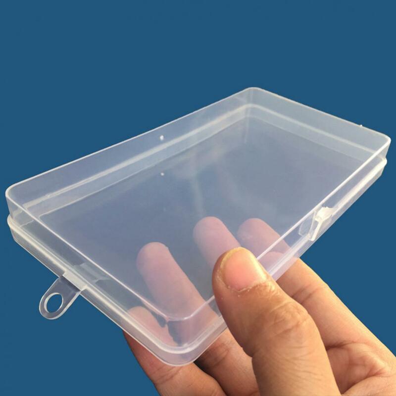 Espositore per imballaggio di scatole di gioielli contenitore di plastica trasparente per pillole contenitore cosmetico per gioielli per unghie