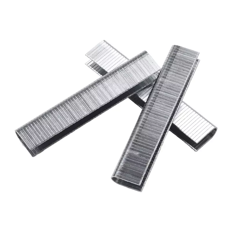 Staple Nails Spares Steel 600 Pcs For DIY For Woodworking Silver Brand New Excellent Service Life High Quality