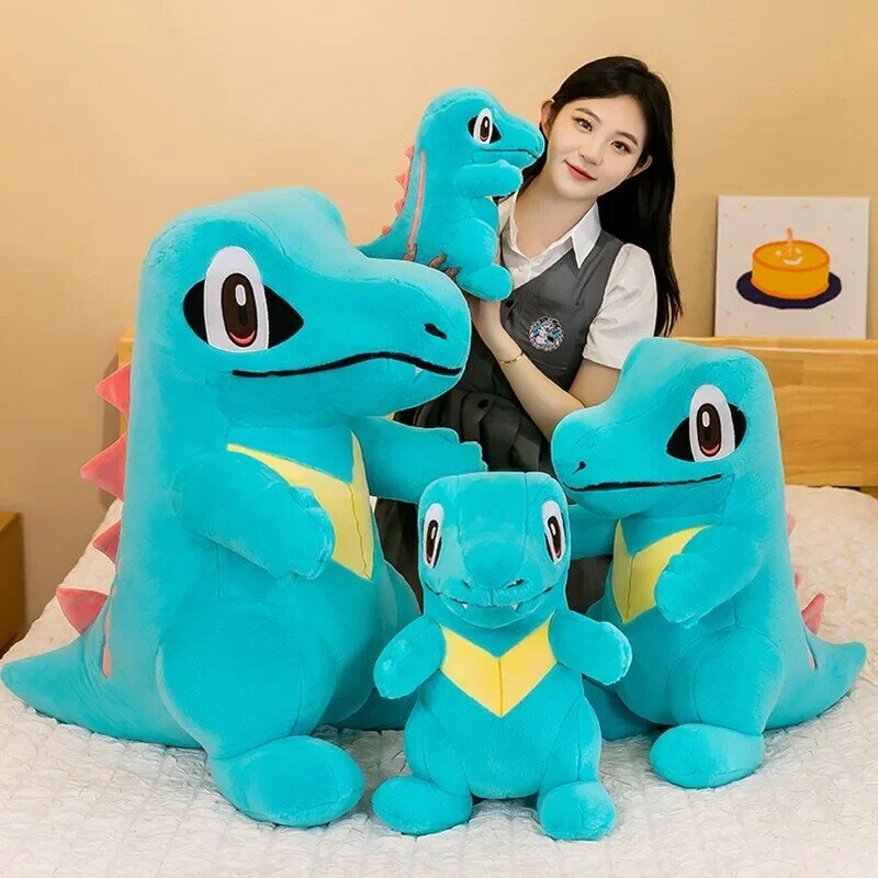Juguetes de peluche de Pokémon totoodile para niños, almohada Kawaii de cocodrilo, Animal de peluche suave, regalo de cumpleaños, 2024