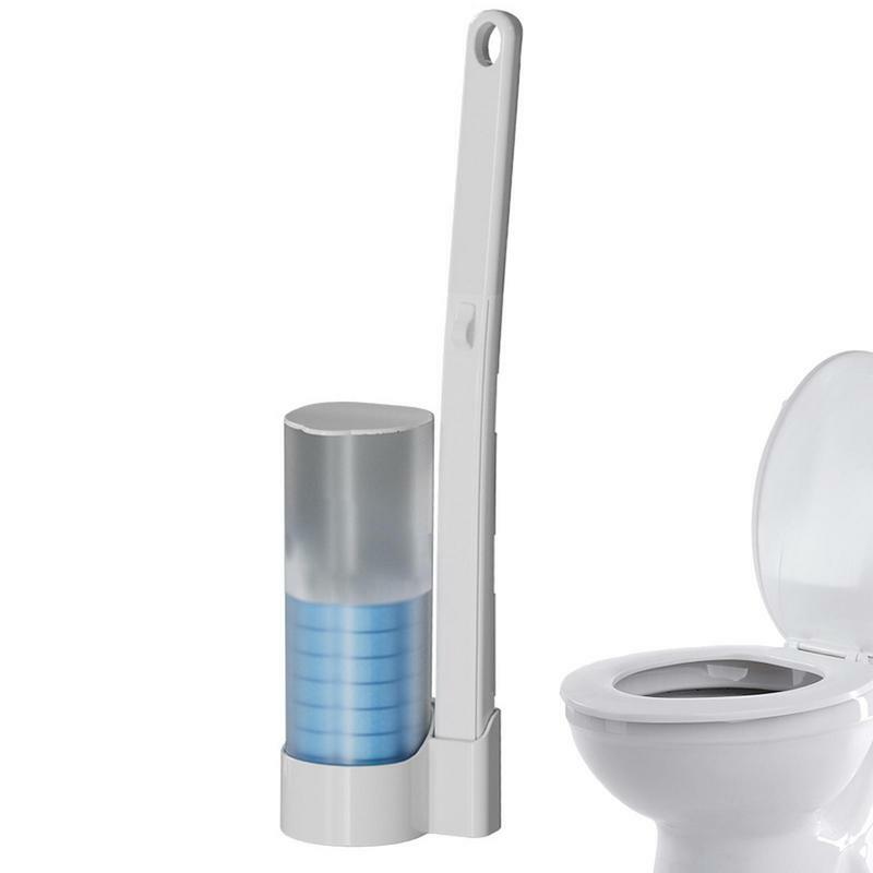 Sikat mangkuk Toilet tempat sikat Toilet kamar mandi rumah tangga 360 derajat sistem sikat pembersih kamar mandi penggosok Toilet portabel rumah