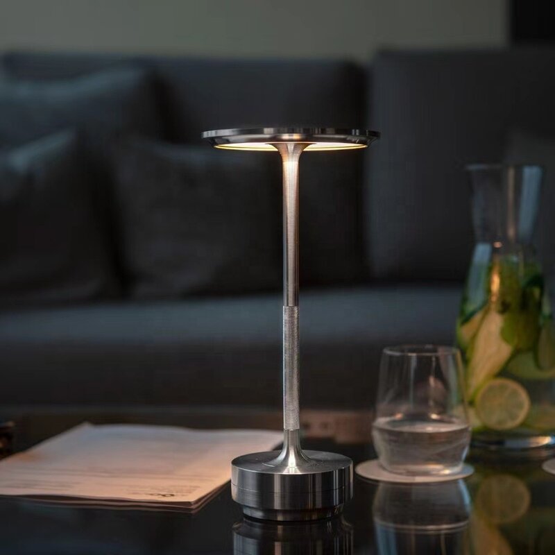 Metal material simple design touch table lamp in living room Usb Desktop Light Bar Led Raiseking Modern